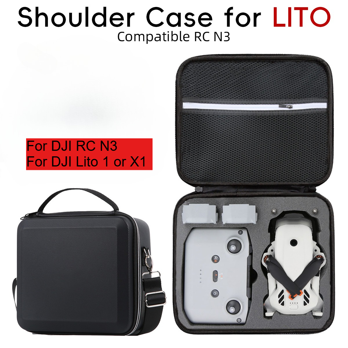Drone X1 Rc - Portable Handheld Shoulder Protective Bag Shockproof