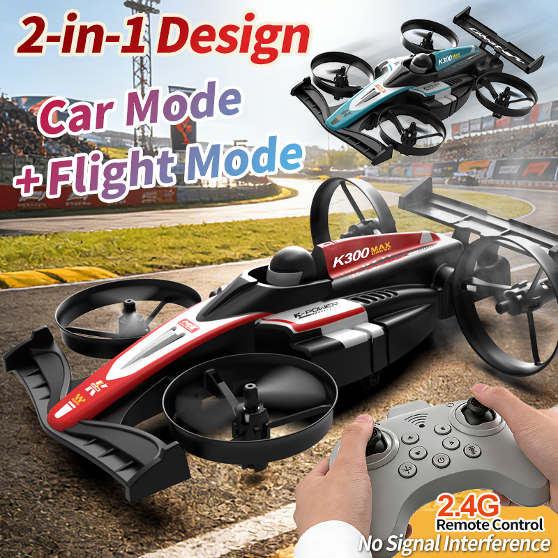 Drone Or Rc Car - Flying Drift Cars RC UAV 2-in-1