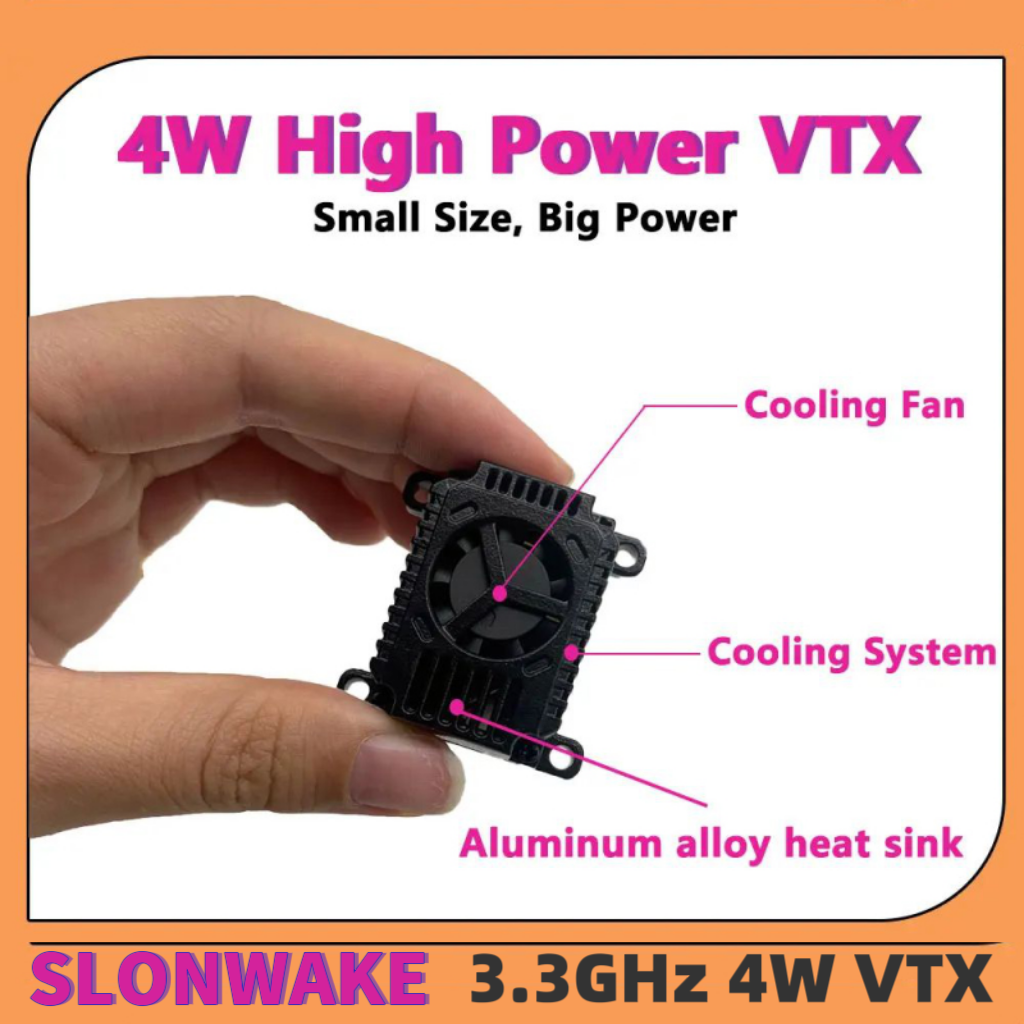 SLONWAKE FPV 3.3G 16CH 4000mW  - Vtx Video Transmitter recensione e prezzo