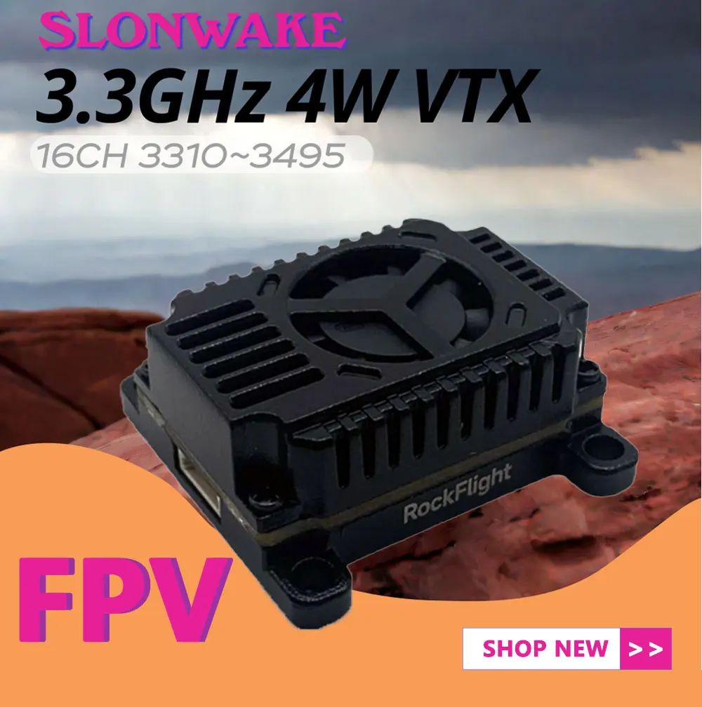 SLONWAKE FPV 3.3G 16CH 4000mW  - Vtx Video Transmitter recensione e prezzo