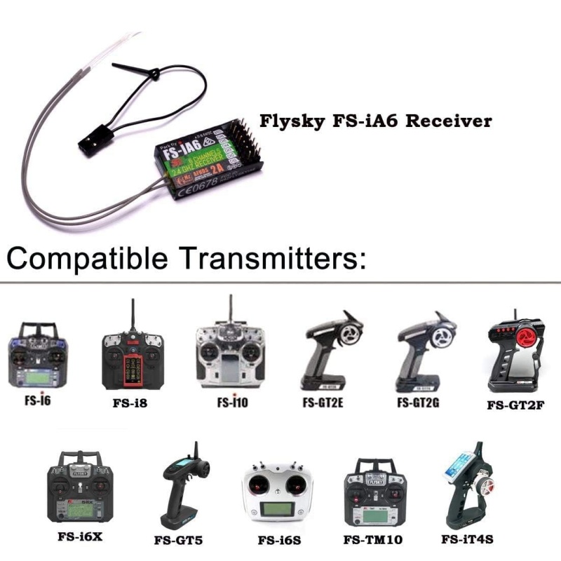 Flysky FS-IA6 Receiver 6CH Dua - Drone Rc Racing recensione e prezzo