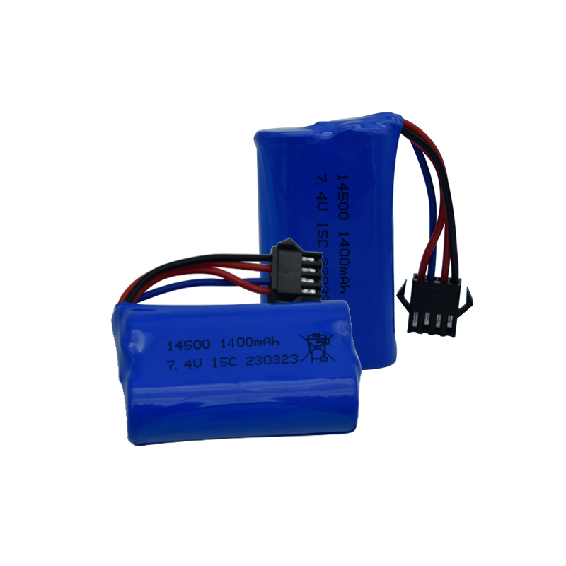 7.4V 1400mAh 14500 Lithium-Ion - Lipo Battery Charger recensione e prezzo