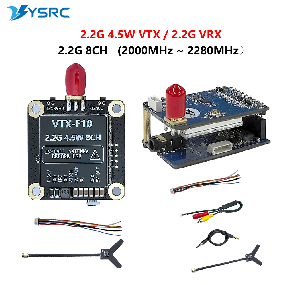 2.0-2.2G 4.5W VTX 8CH FPV Vide - Vtx Video Transmitter recensione e prezzo