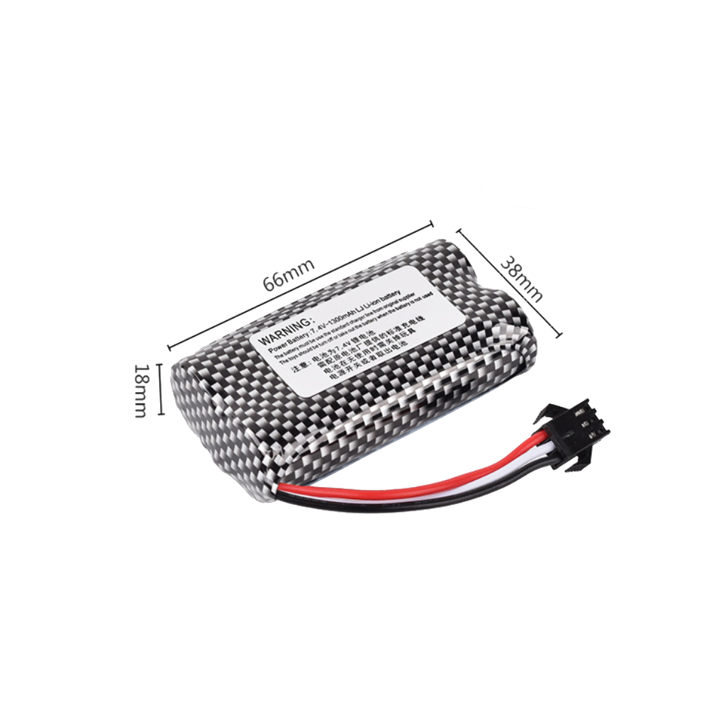 7.4V 1300mAh Li-ion Battery SM - Lipo Battery Charger recensione e prezzo