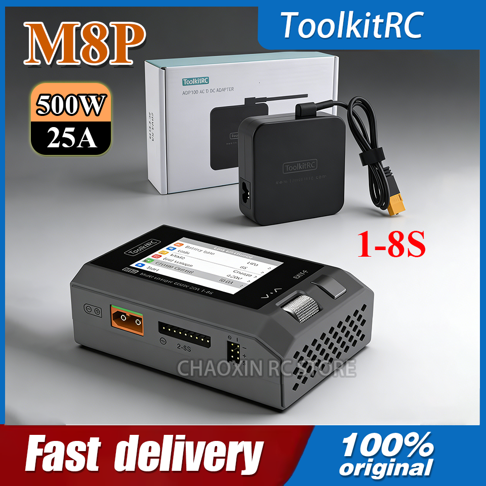 ToolkitRC M8P M8S upgraded ver - Lipo Battery Charger recensione e prezzo