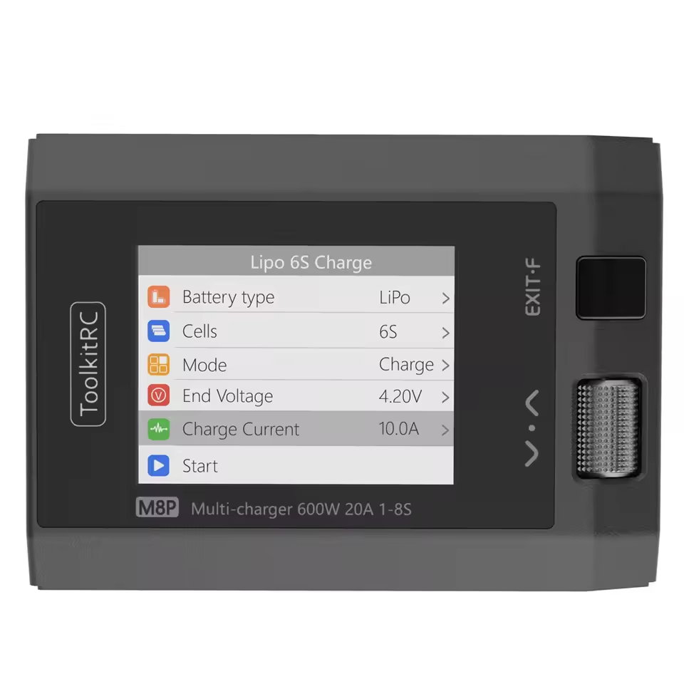 ToolkitRC M8P M8S upgraded ver - Lipo Battery Charger recensione e prezzo