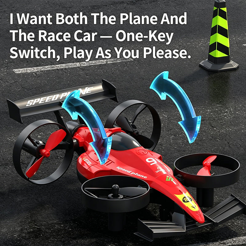 Drone 2 In 1 Flying RC Car Hel - Drone Rc Board recensione e prezzo