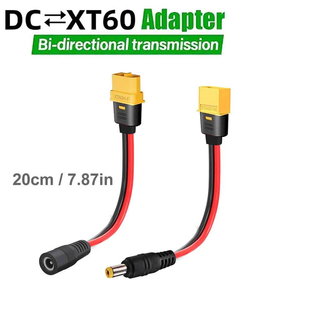 XT60 Plug Female Male To DC 5. - Drone Rc Car Hybrid recensione e prezzo
