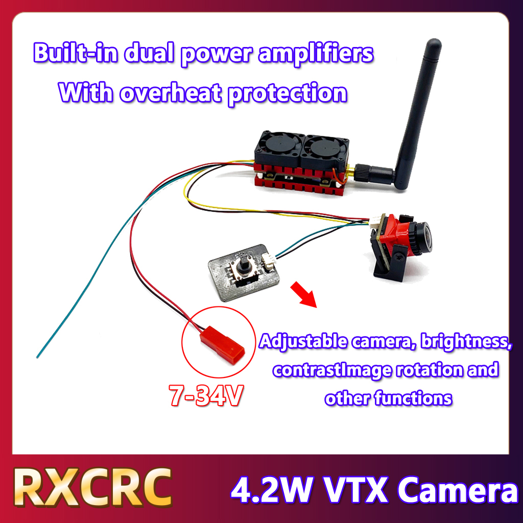 RXCRC 5.8G 48CH 4.2W High Powe - Drone Rc Camera recensione e prezzo
