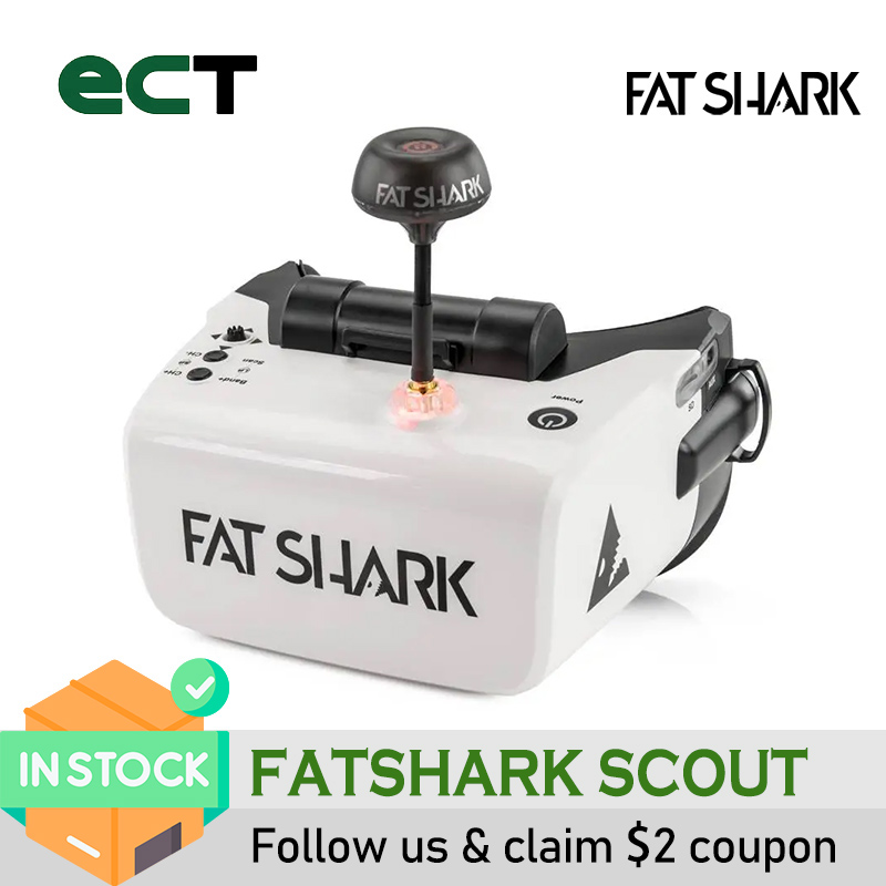 FatShark Scout 4 Inch 1136x640 - Fpv Goggles Headset recensione e prezzo