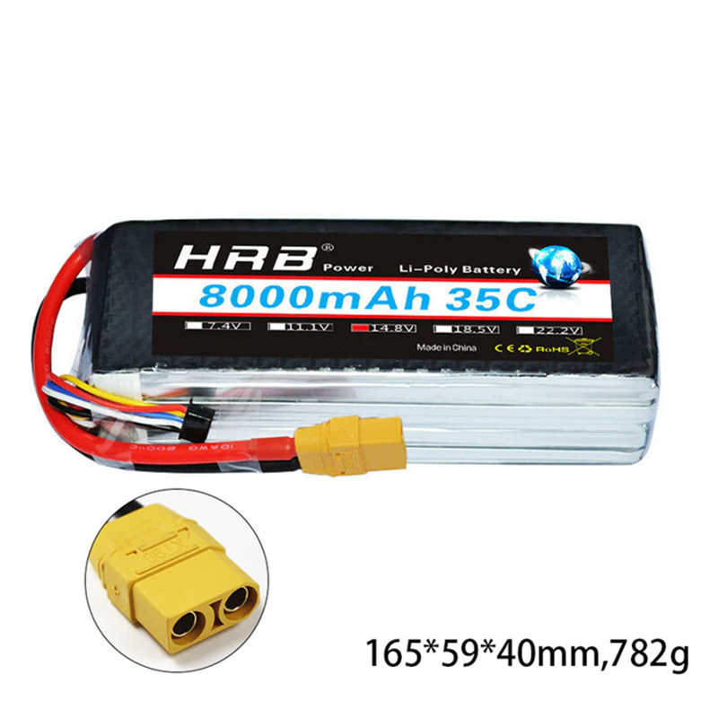 HRB 4S 14.8V 35C 8000mAh Lipo  - Drone Or Rc Car recensione e prezzo