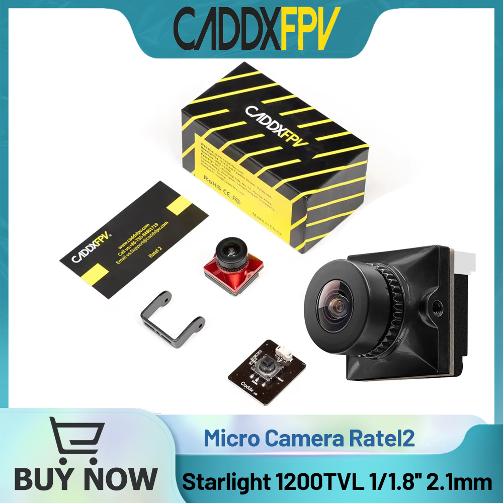 CADDX Micro FPV Camera Ratel 2 - Drone Rc Camera recensione e prezzo