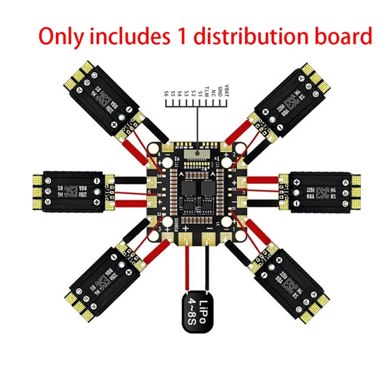 【CYBER MONDAY】1 Pc PDB600A 8S  - Drone Rc Board recensione e prezzo