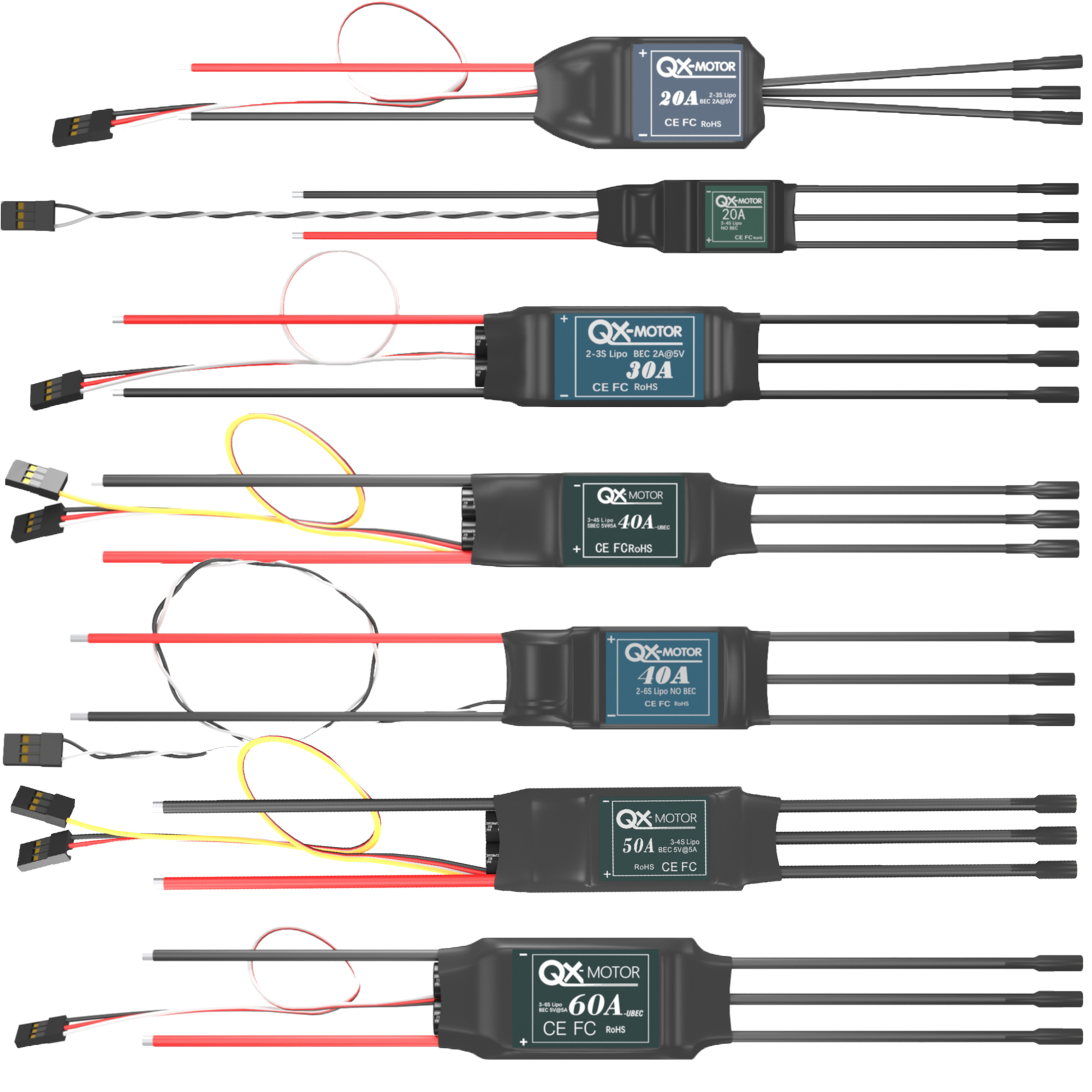 QX-MOTOR Brushless ESC series  - Rc Boat Brushless Motor recensione e prezzo