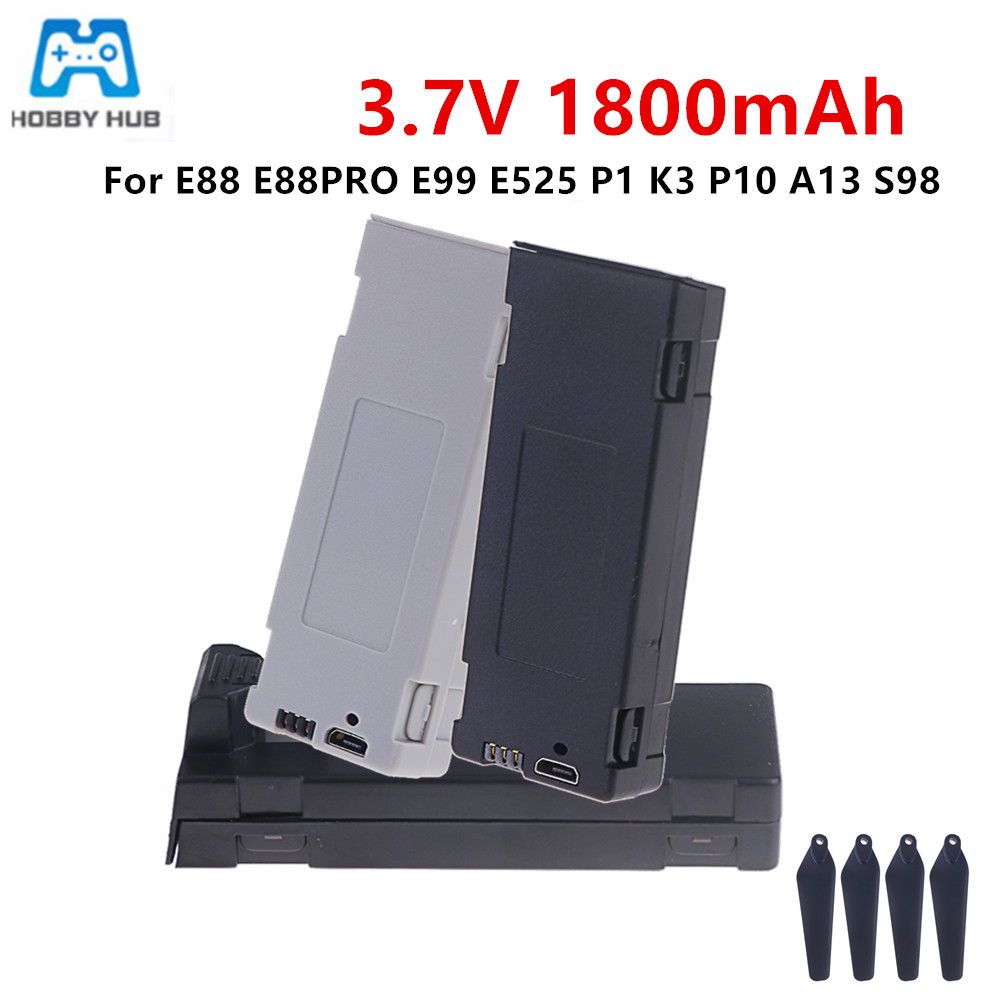 For E88 Battery Rechargeable B - Drone Rc E99 recensione e prezzo