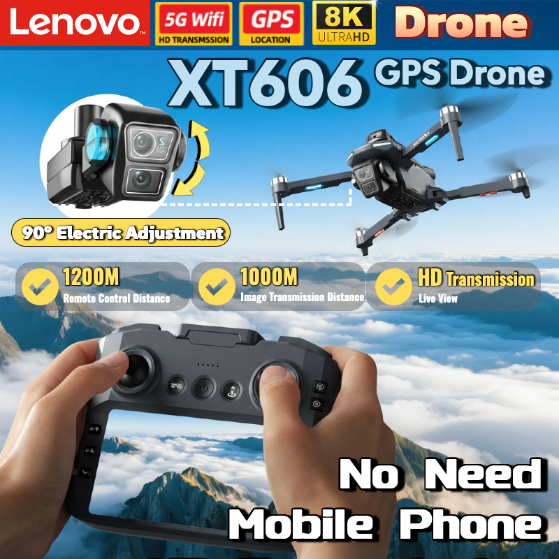 Lenovo True GPS 8K Drone V198  - Drone X1 Rc recensione e prezzo