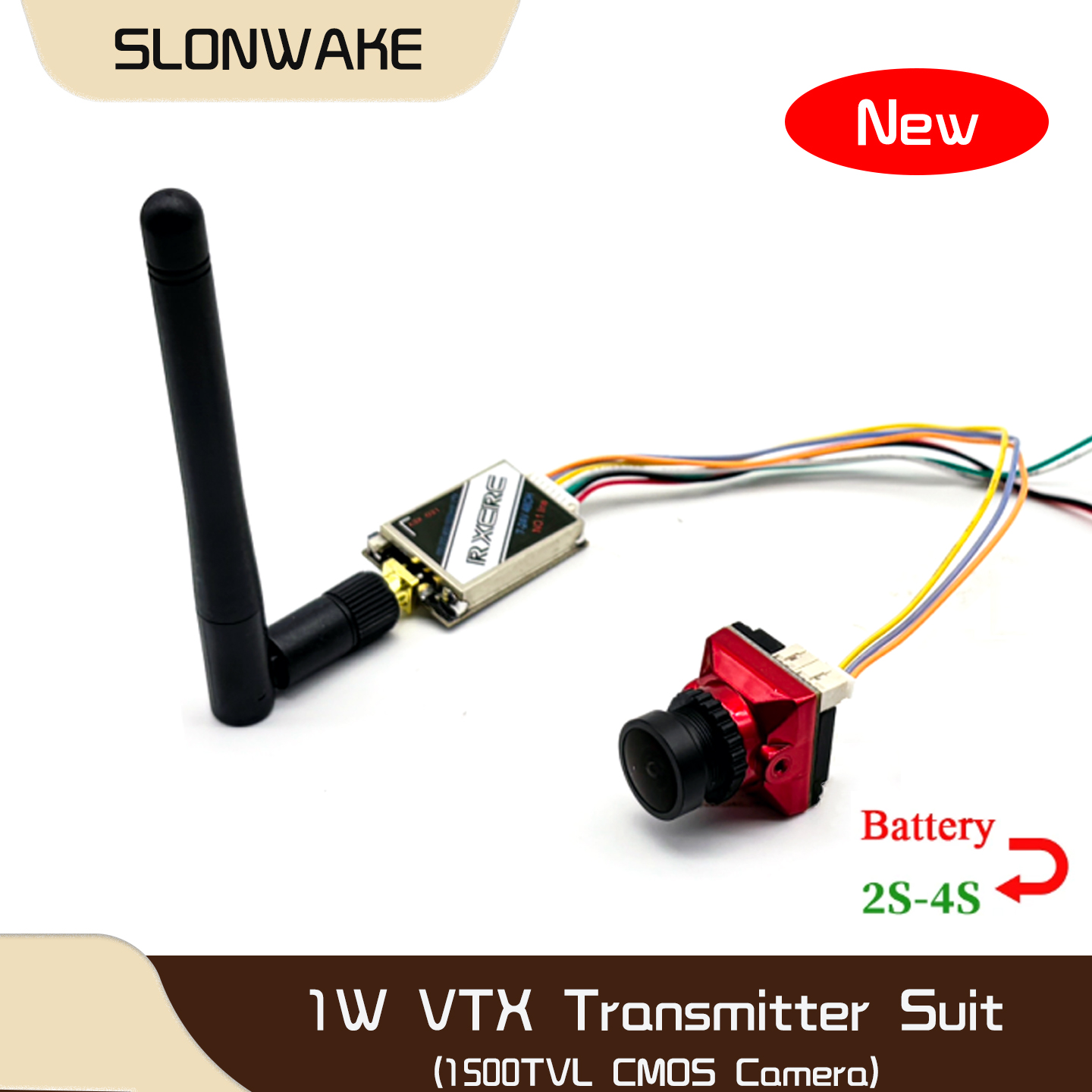 SLONWAKE  5.8G 48CH 1W VTX 100 - Drone Rc Camera recensione e prezzo