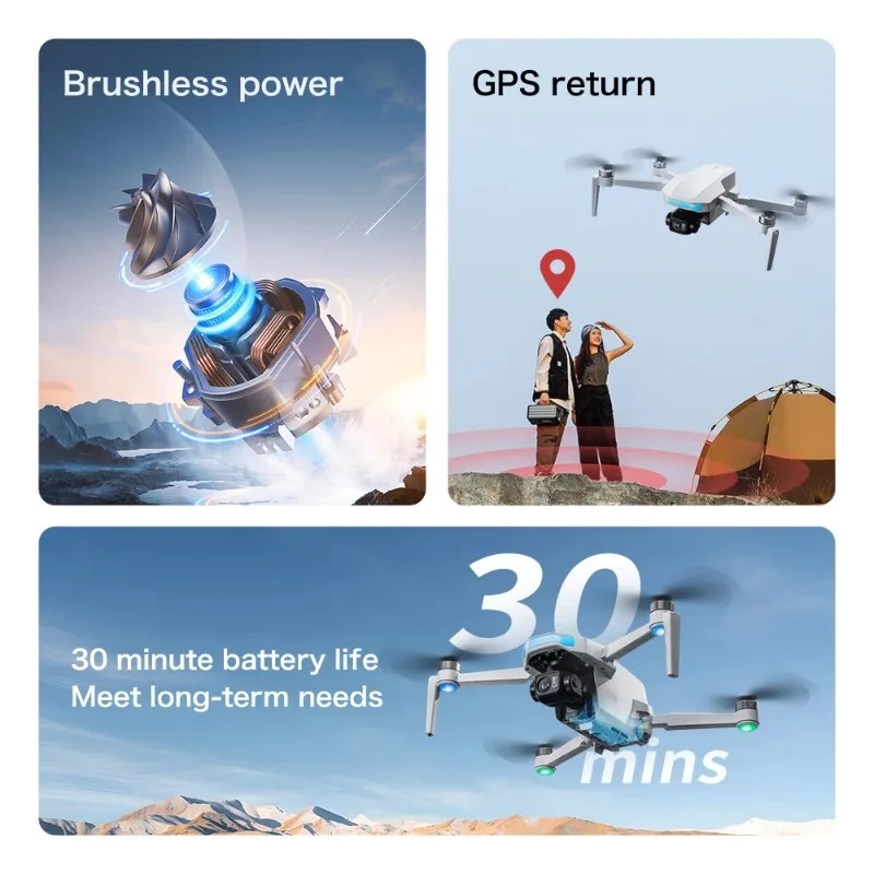 Lenovo S-X1 GPS Brushless FPV  - Drone X1 Rc recensione e prezzo