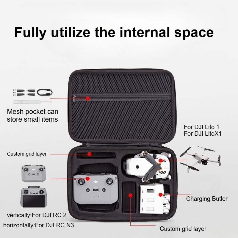 Travel Package Carrying Case F - Drone X1 Rc recensione e prezzo