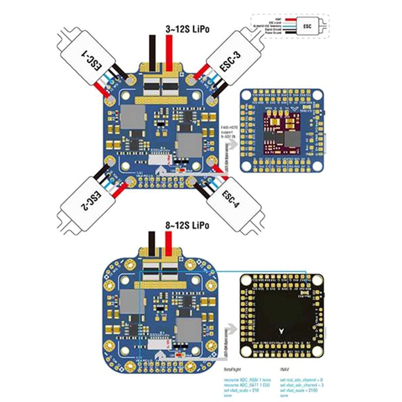 Y45A-For Matek System XCLASS P - Drone Rc Board recensione e prezzo