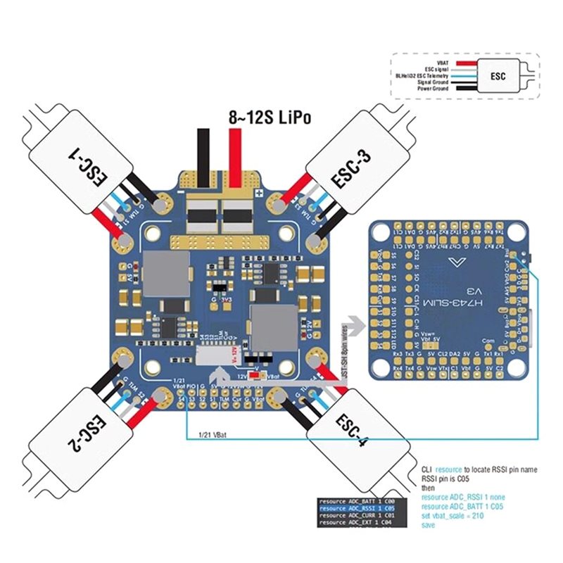 Y45A-For Matek System XCLASS P - Drone Rc Board recensione e prezzo