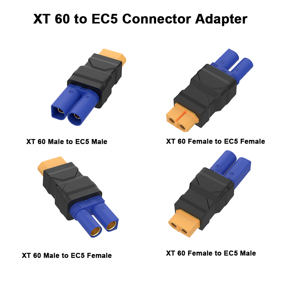 XT60 Connector EC5,XT60 to EC5 - Drone Rc Car Hybrid recensione e prezzo