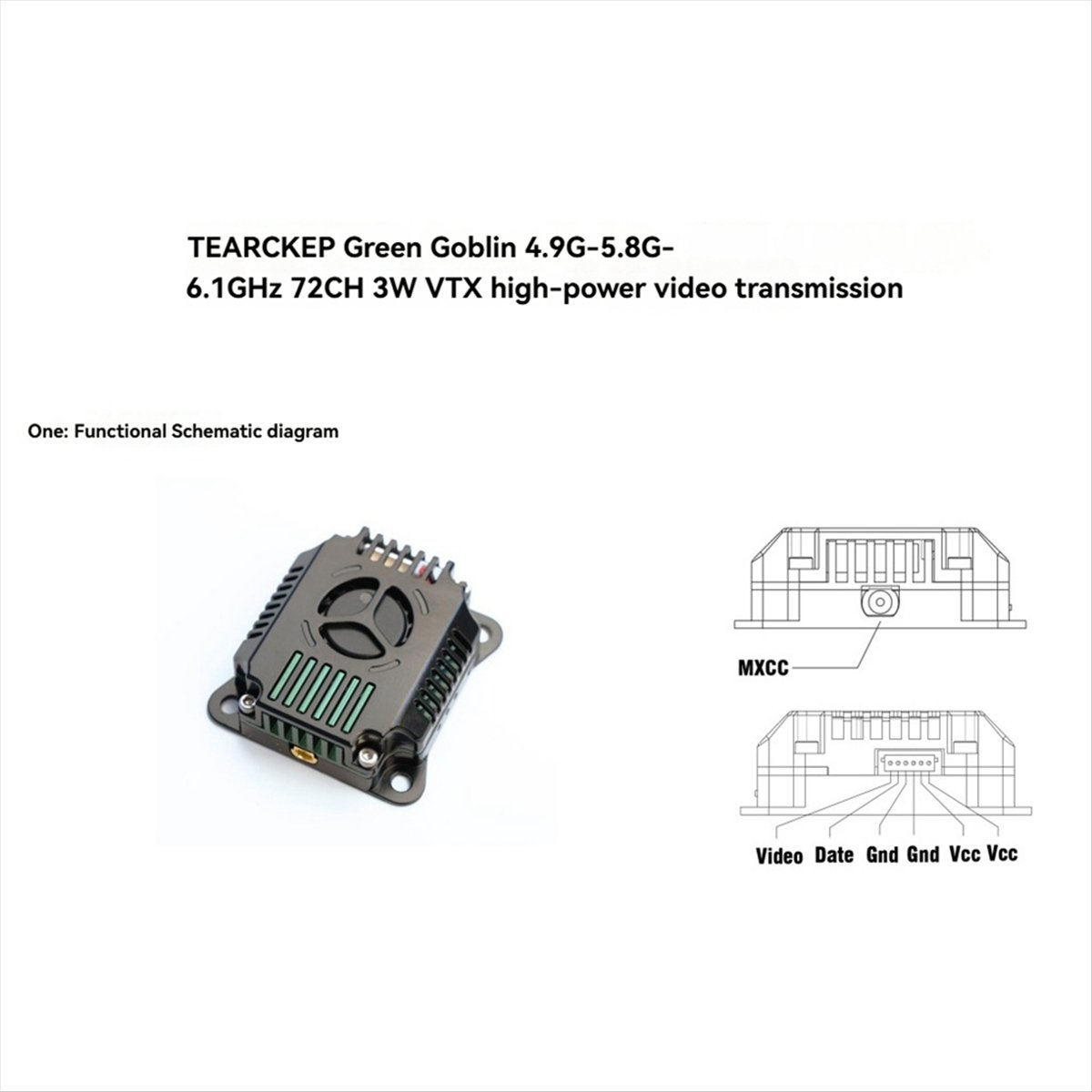 FPV traverse machine  4.9 to 6 - Vtx Video Transmitter recensione e prezzo