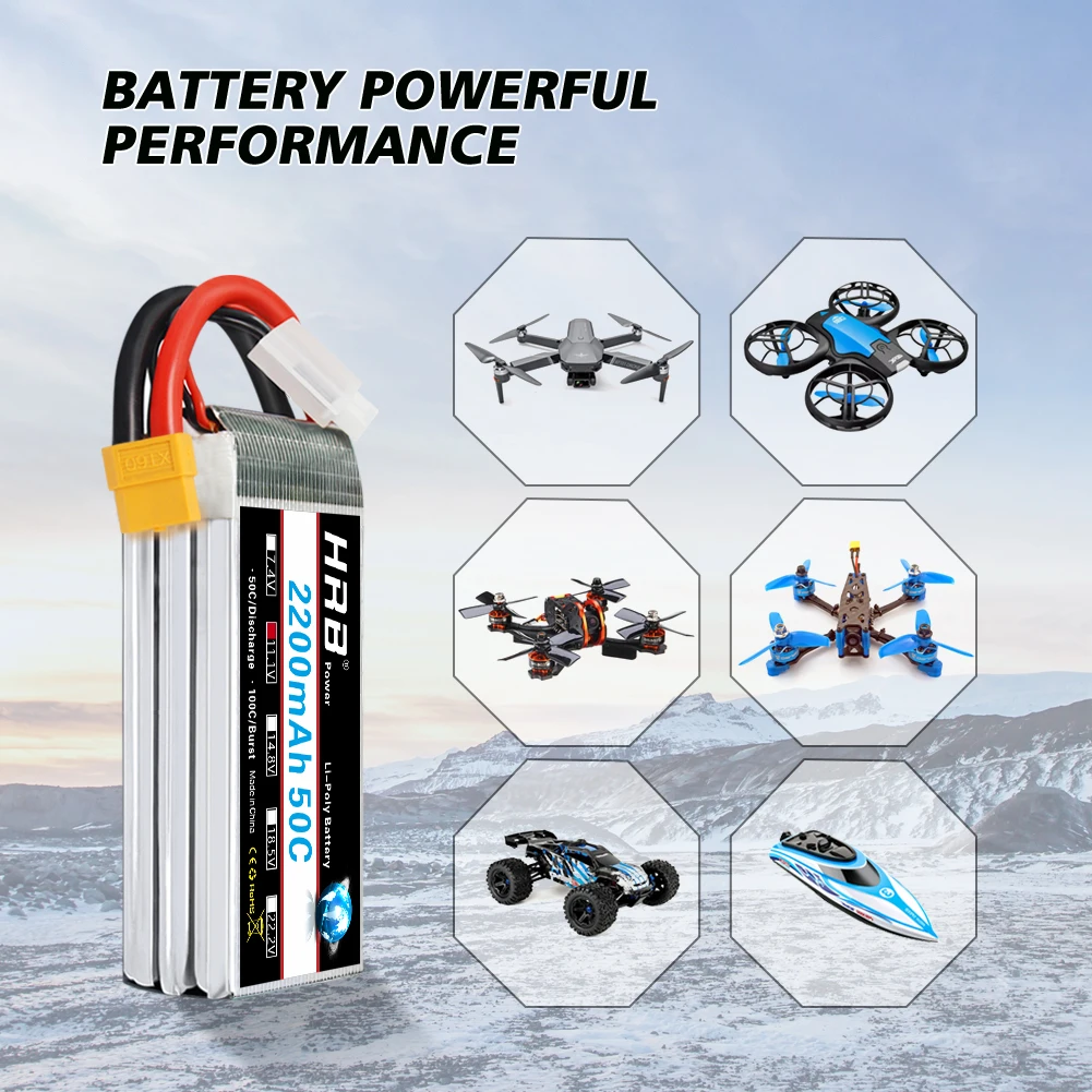 1/2PCS HRB 3S LiPo Battery 11. - Drone Or Rc Car recensione e prezzo