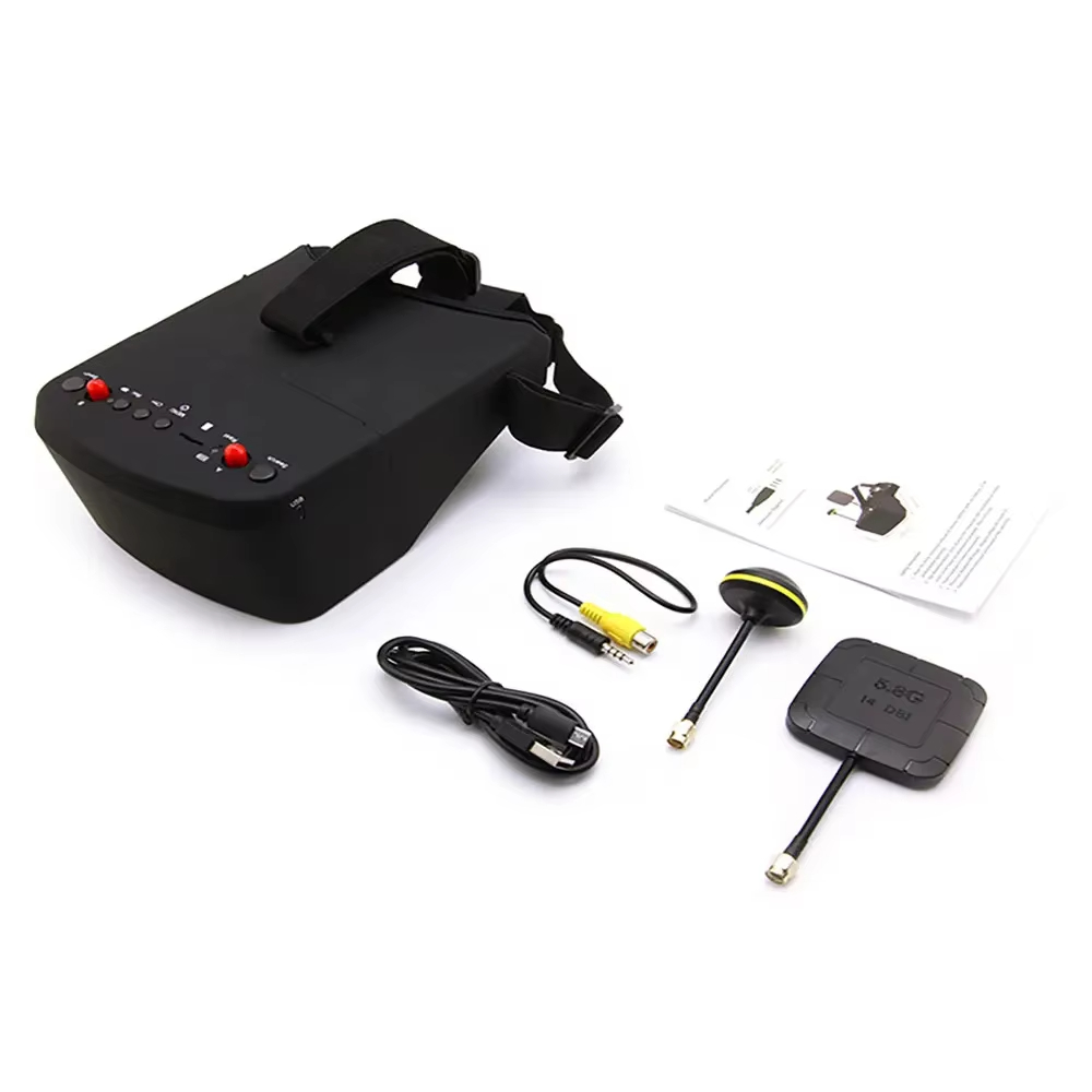 LS800D 5.8G 40CH 5Inch 854*480 - Fpv Goggles Headset recensione e prezzo