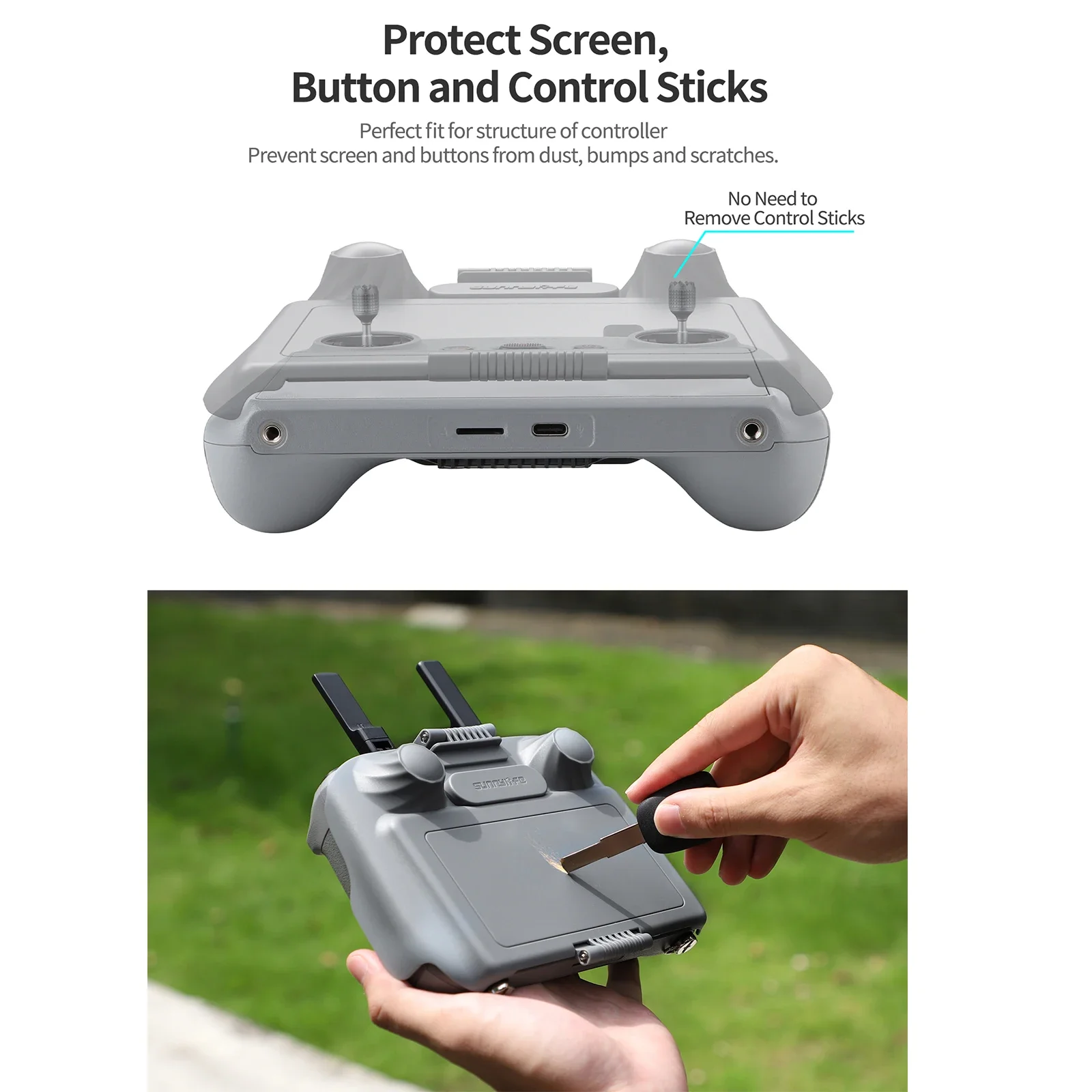 Screen Protector Hood For DJI  - Drone Dji Rc Mavic 3 Pro recensione e prezzo