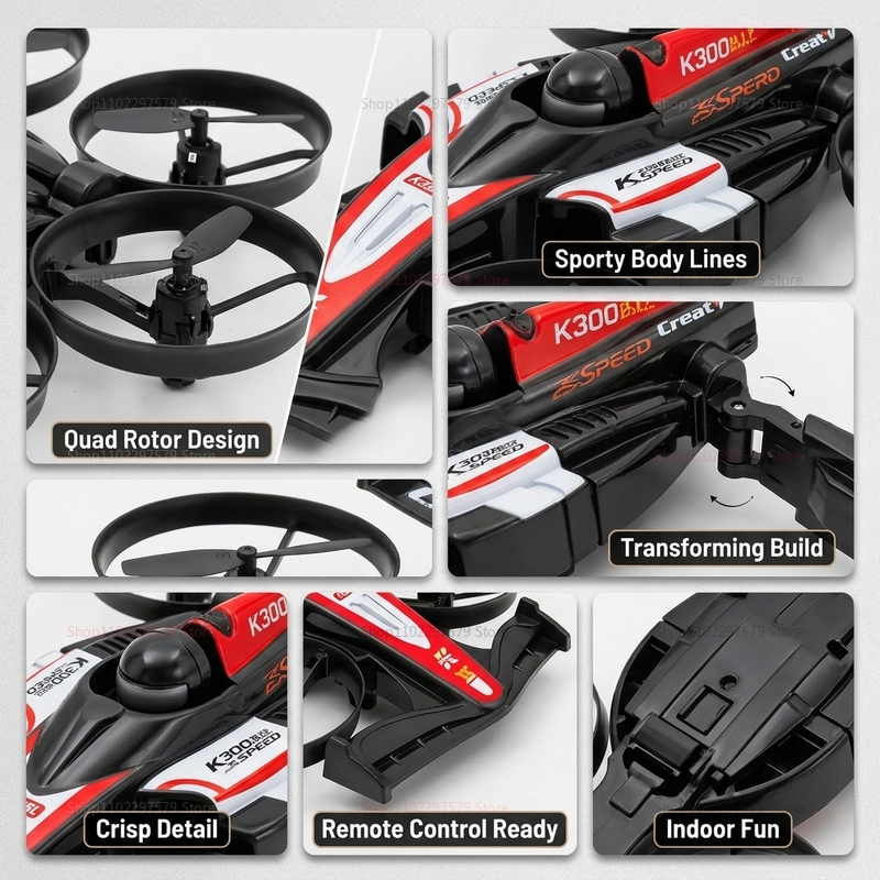 RC UAV Flying Drift Cars 2-in- - Drone Or Rc Car recensione e prezzo