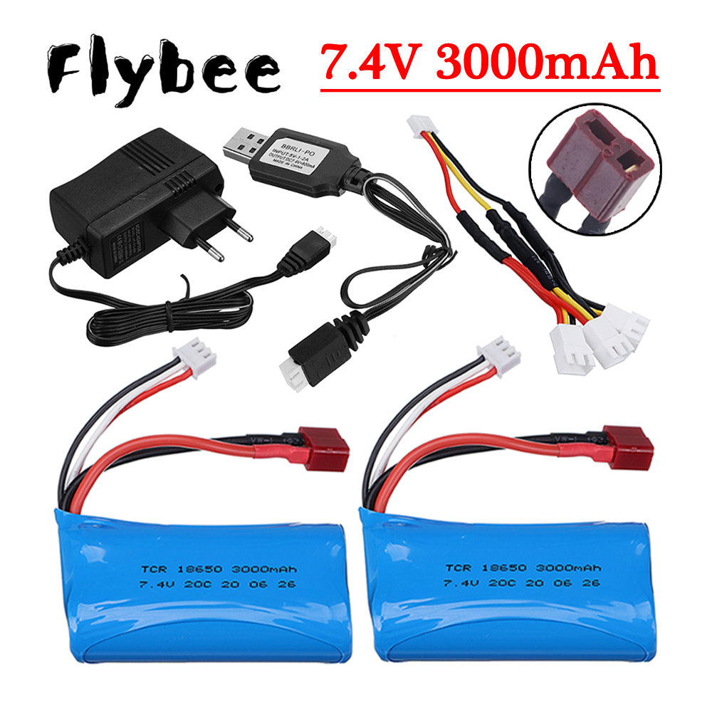 7.4V 3000mAh Li-ion Battery fo - Lipo Battery Charger recensione e prezzo