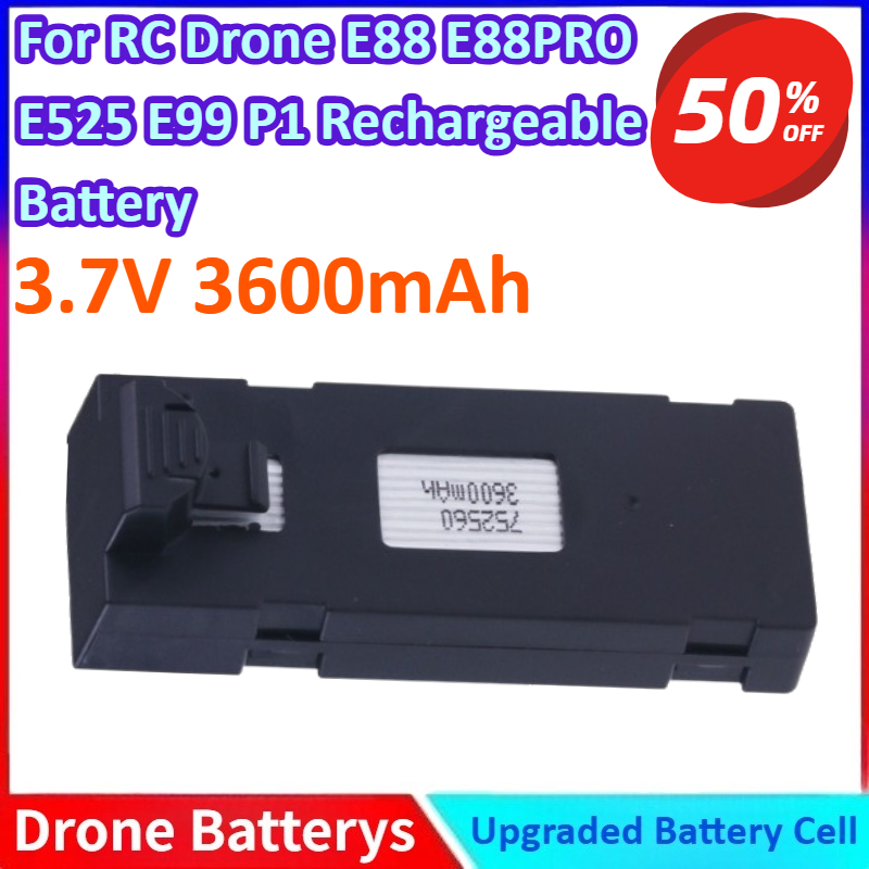 3.7V 3600mAh New Li-ion Batter - Drone Rc E99 recensione e prezzo