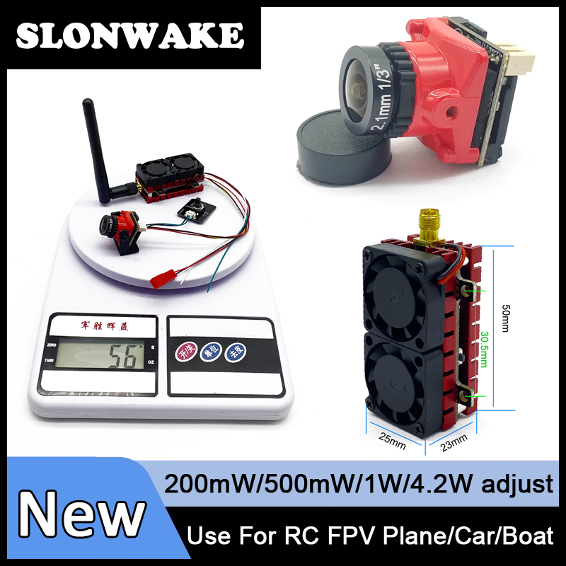 SLONWAKE 5.8G 48CH 4.2W VTX Tr - Fpv Goggles Headset recensione e prezzo