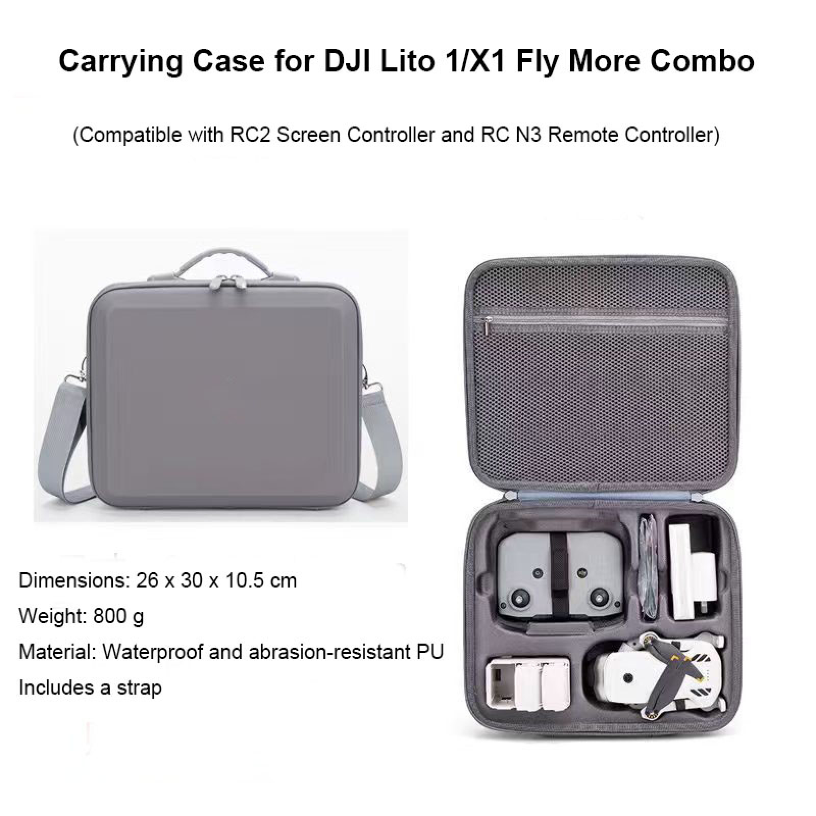 Watrtproof Carrying Case for D - Drone X1 Rc recensione e prezzo