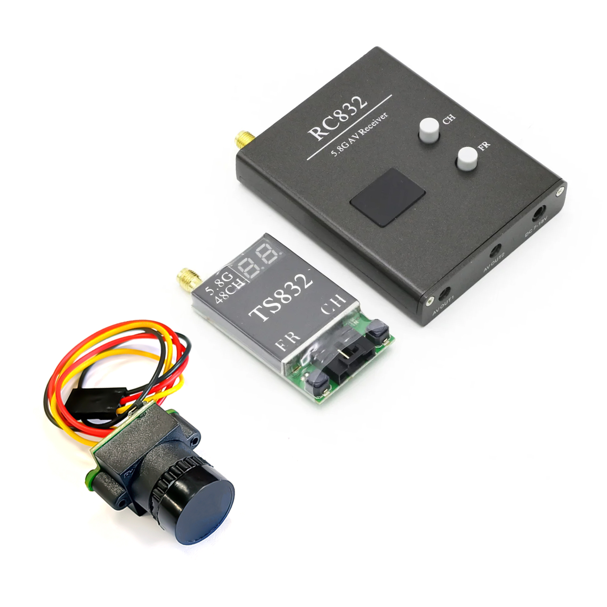 TS832 Receiver +RC832 +1000TVL - Drone Rc Camera recensione e prezzo