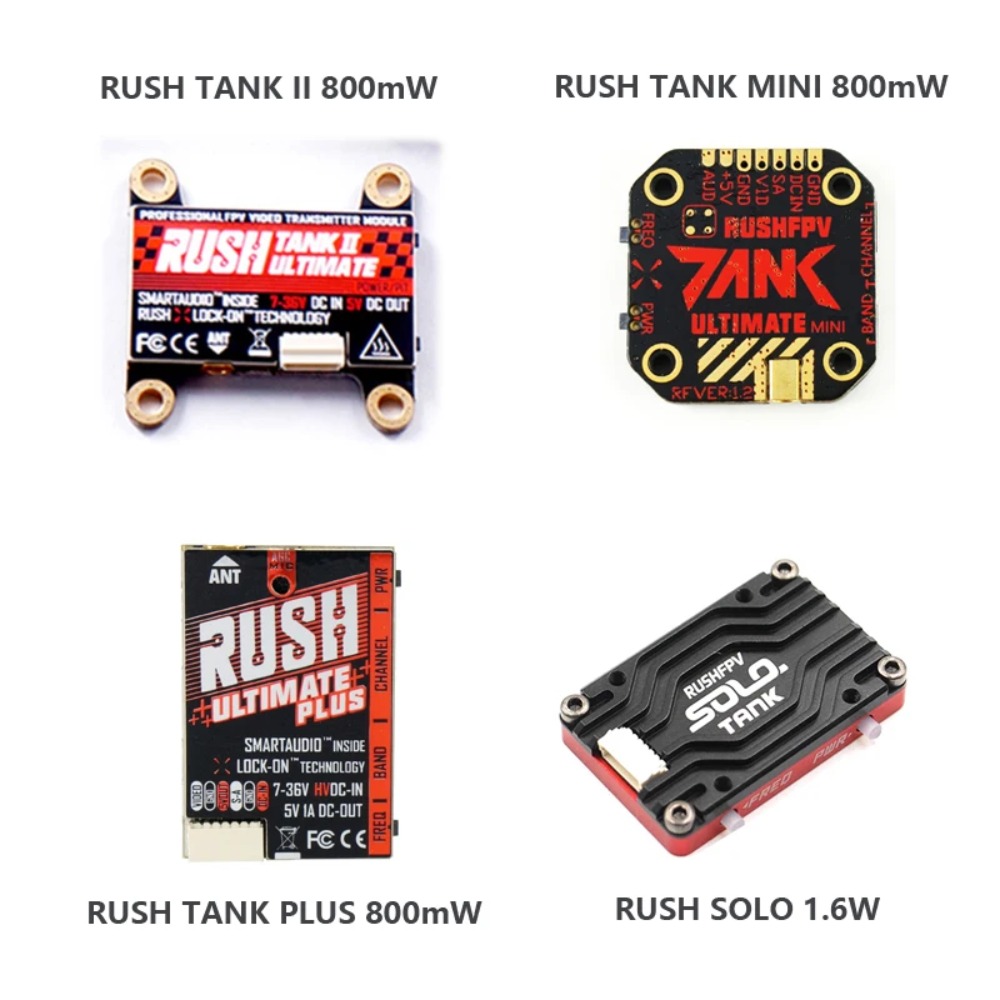 RUSH TANK Ultimate II/Mini/ PL - Vtx Video Transmitter recensione e prezzo