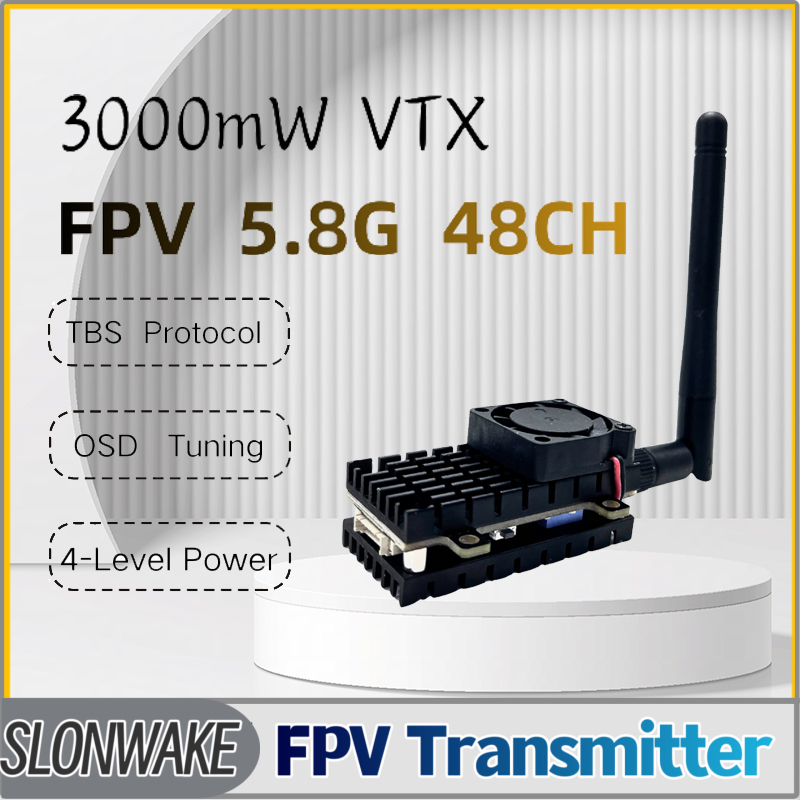SLONWAKE 5.8G 3000mW Simulatio - Vtx Video Transmitter recensione e prezzo
