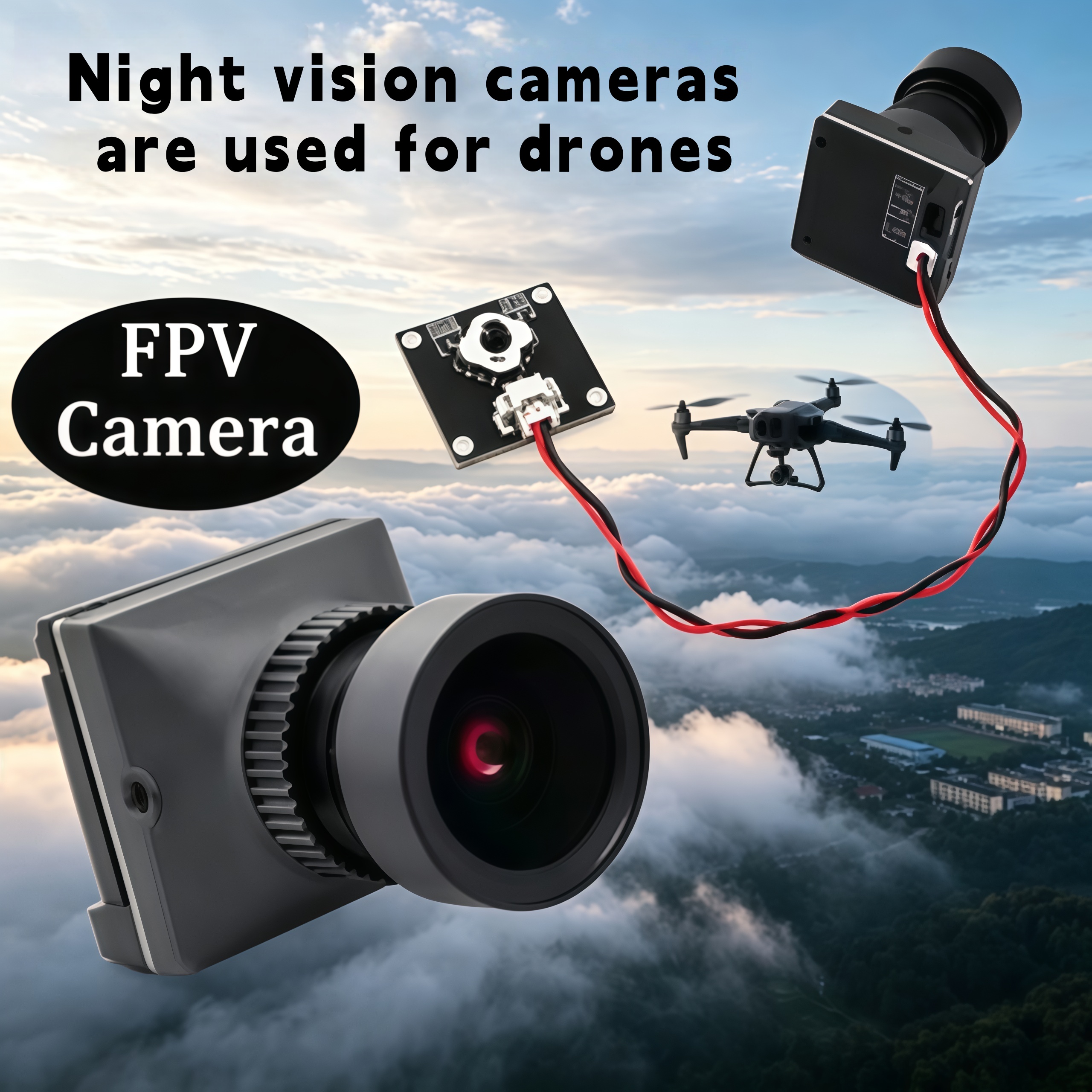 1500TVL HD CADDX Snail FPV Cam - Drone Rc Camera recensione e prezzo