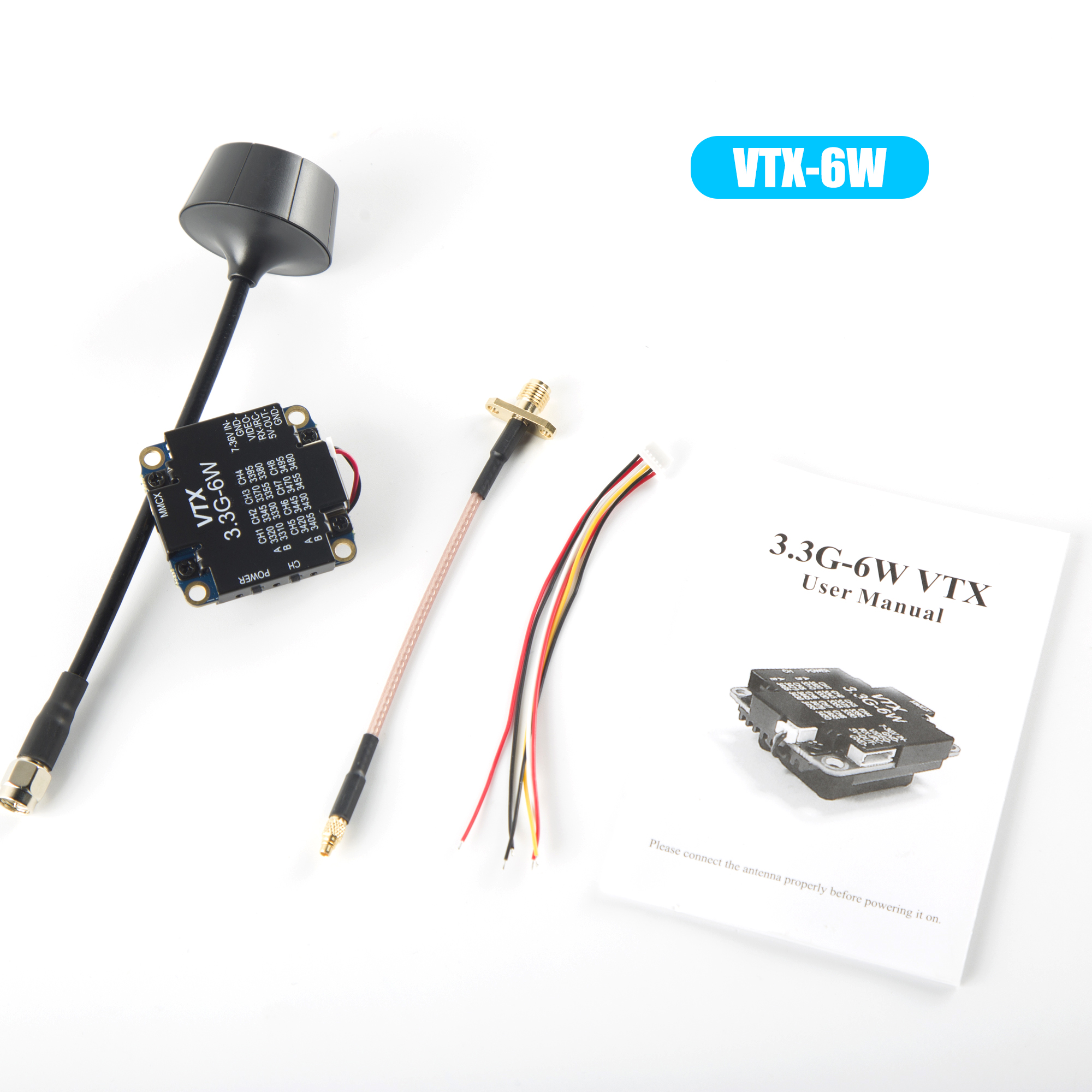FPV Video Transmitter 3.3G 6W  - Drone Rc Racing recensione e prezzo