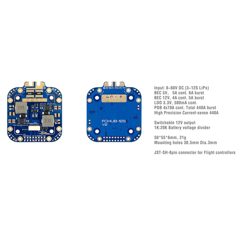 PHILE-3X XCLASS PDB FCHUB-12S  - Drone Rc Board recensione e prezzo
