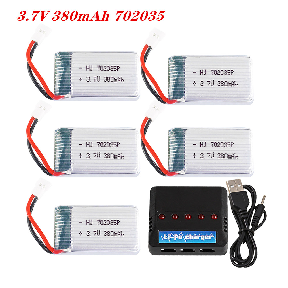 3.7V 380mah 702035 Lipo Batter - Lipo Battery Charger recensione e prezzo