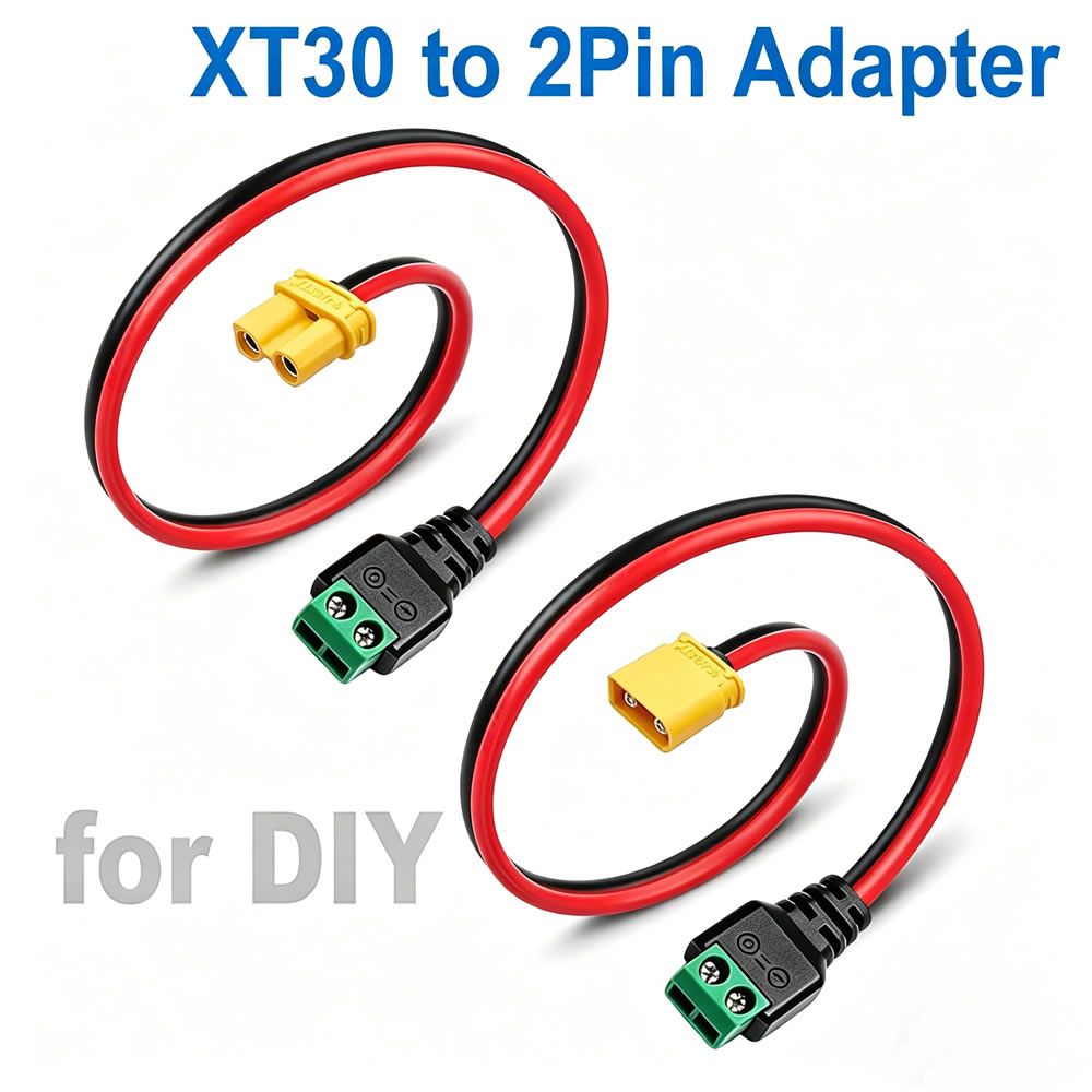 XT30 to 2 Pin Solderless Termi - Drone Rc Car Hybrid recensione e prezzo