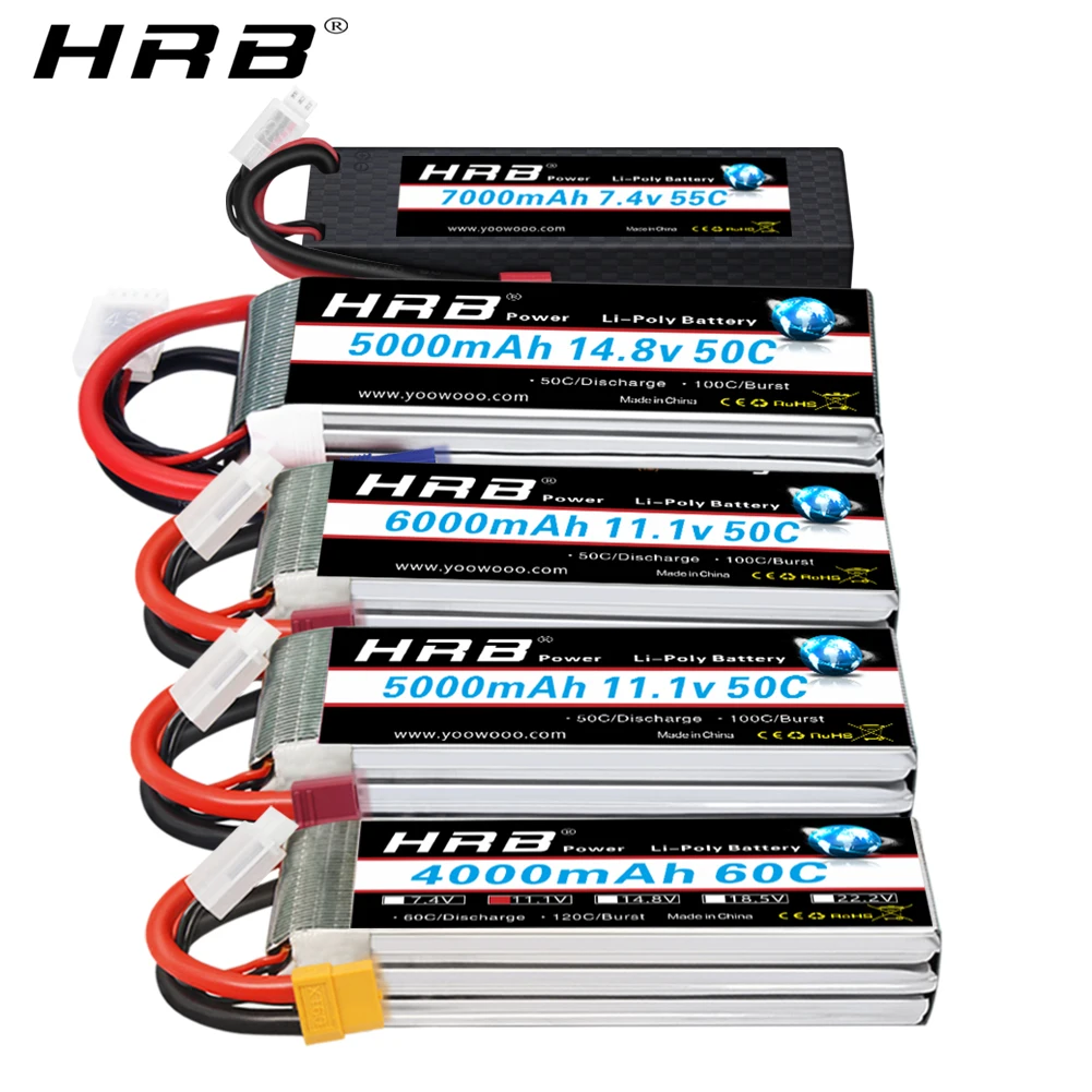 1/2pc HRB Lipo Battery 2S 3S 4 - Drone Or Rc Car recensione e prezzo